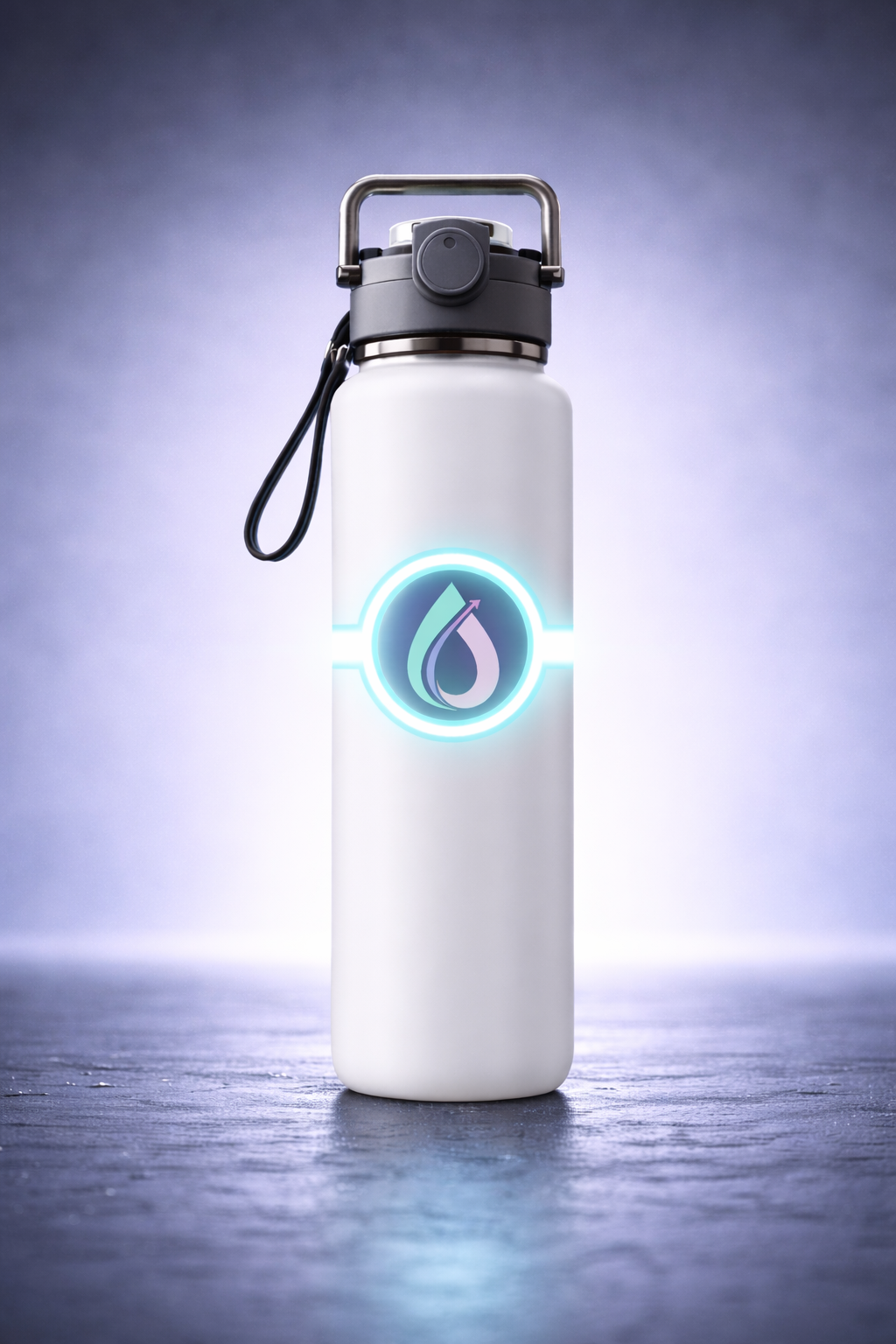 Illuminate Hydration Bottle - White